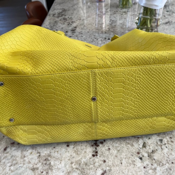 Yellow Joop bag! Like new! Only used once. Real leather - Picture 7 of 14